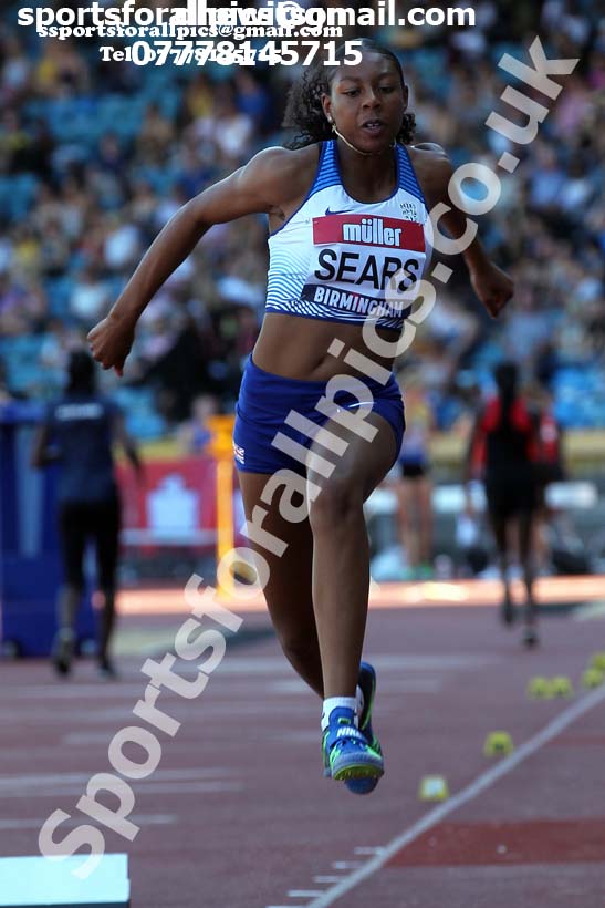 Womens triple jump, 2019 Muller British Championships, Alexander Stadium, Birmingham. Photo: David T. Hewitson/Sports for All Pics